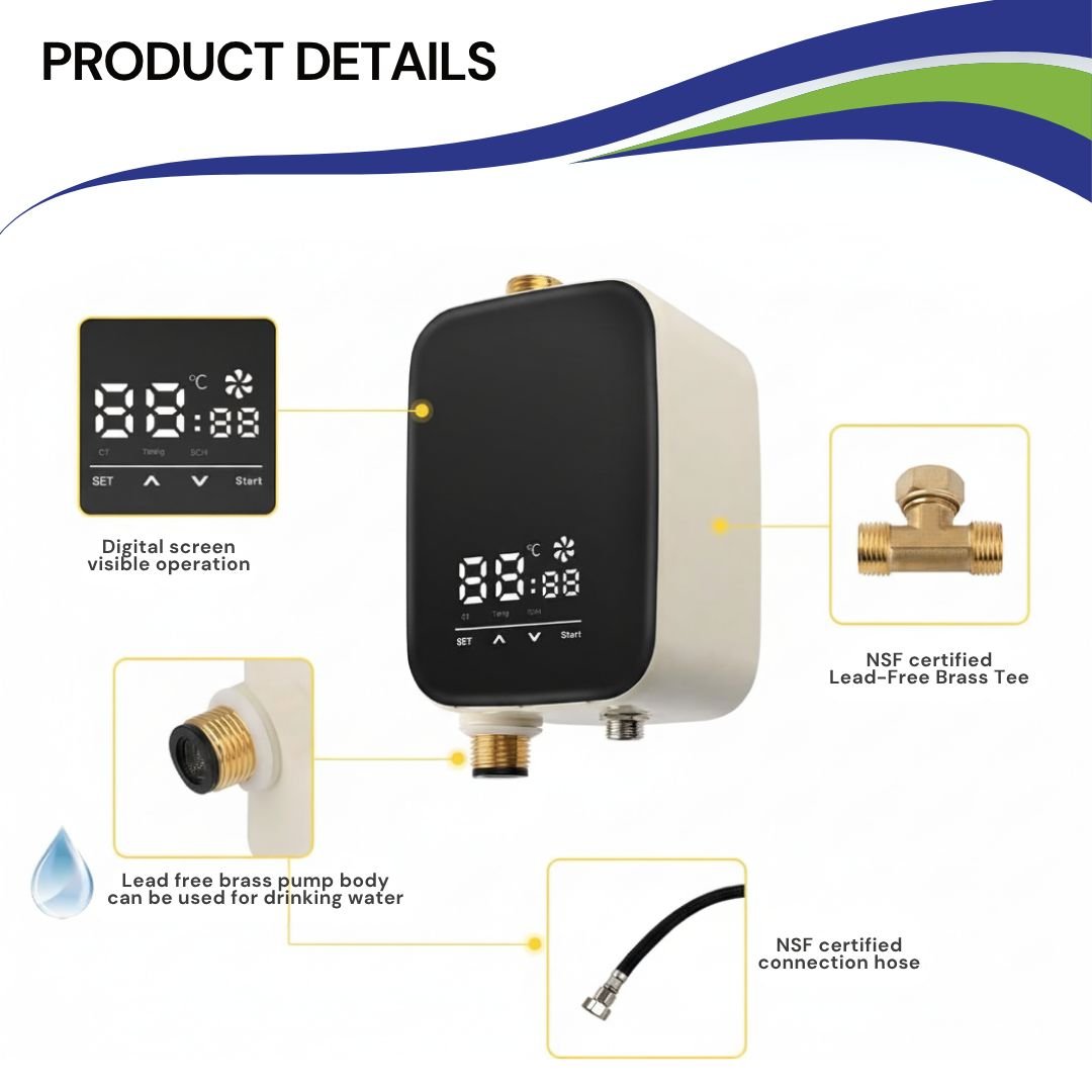 Hot water on-demand product